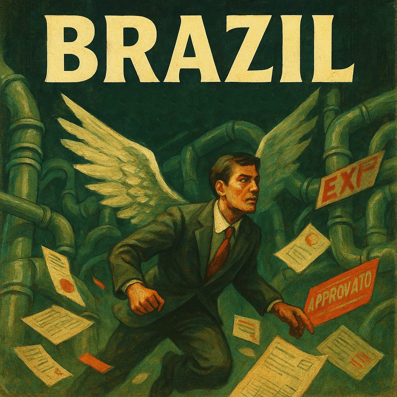 Sam Lowry in Brazil (1985)